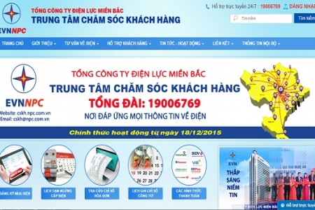 Trung tâm Chăm sóc khách hàng EVNNPC: Sẵn sàng đồng hành cùng khách hàng mùa nắng nóng