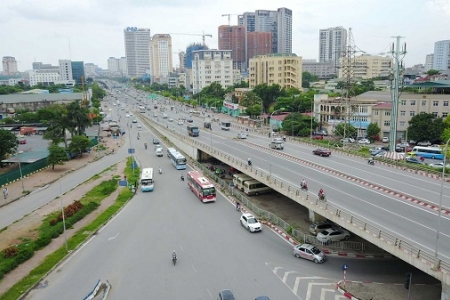 Sở GTVT Hà Nội: Từ ngày 12/5 cấm xe có chiều cao quá 3,5m lưu thông qua cầu vượt Mai Dịch