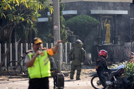 Indonesia: Đánh bom liều chết liên hoàn tại thành phố Surabaya