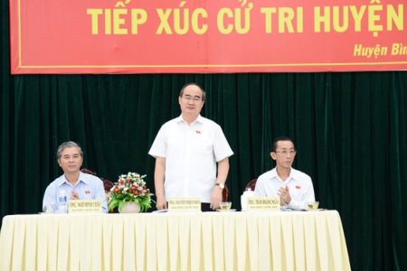 Bí thư Thành ủy TP.HCM: Sau khi họp Quốc hội, tôi sẽ gặp cử tri quận 2