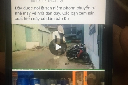 Đăng tải video sai sự thật lên facebook để “dìm” thương hiệu?