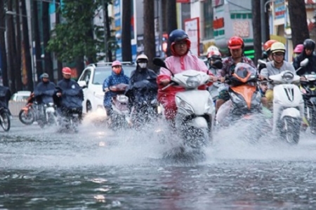 Dự báo thời tiết ngày 21/5: Bắc Bộ chấm đợt đợt nắng nóng, Nam Bộ mưa lớn