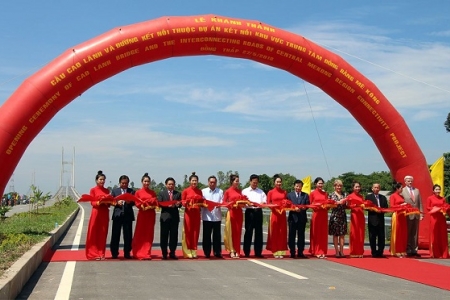 Đồng Tháp: Khánh thành cầu Cao Lãnh