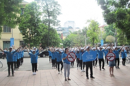 Hà Nội: Mít-tinh Hưởng ứng Ngày thế giới không thuốc lá năm 2018