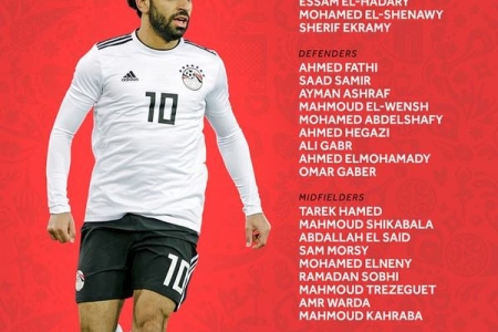 Ai Cập chính thức chốt đội hình dự World Cup: Salah chính thức góp mặt