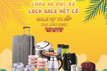 LOCK&LOCK giảm giá 50% tại kho F2C Bắc Ninh