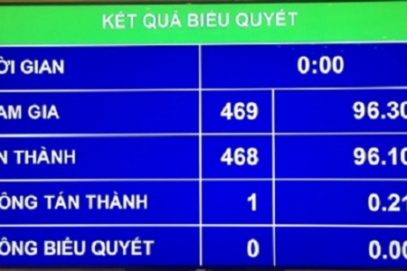 Quốc hội thông qua Luật Tố cáo (sửa đổi) và Luật Cạnh tranh (sửa đổi)