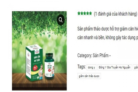 Thực phẩm bảo vệ sức khỏe Giảm cân họ Nguyễn new lưu hành ‘chui’