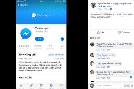 Hàng loạt người dùng than phiền lỗi trên Facebook Messenger