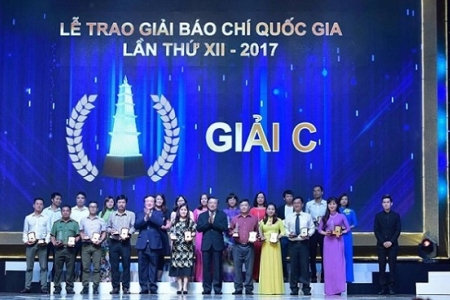 Giải Báo chí Quốc gia lần thứ XII năm 2017: Vinh danh 105 tác phẩm