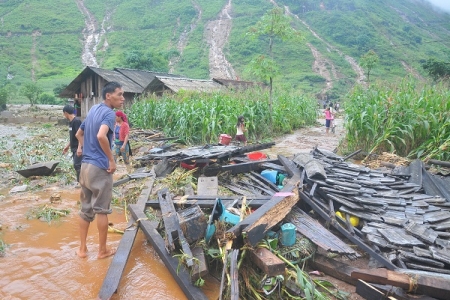 Hà Giang: Nhanh chóng khắc phục hậu quả do mưa lũ gây thiệt hại về người và tài sản