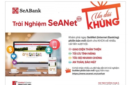 SeaBank giới thiệu phiên bản Internet Banking hoàn toàn mới