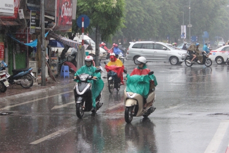 Cảnh báo mưa lớn kéo dài 4 ngày tại Bắc bộ và bắc Trung bộ