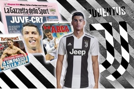 Giá trị bản quyền truyền hình của Serie A tăng cao sau thương vụ chuyển nhượng của Ronaldo