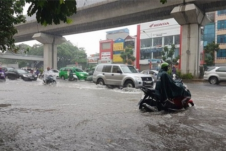 Dải hội tụ nhiệt đới hoạt động mạnh, Bắc và Trung Bộ mưa to đến rất to