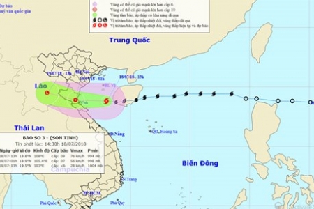 Tối nay, bão số 3 giật cấp 10 tấn công đất liền từ Thái Bình đến Quảng Bình