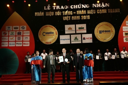 King Coffee được vinh danh “Top 50 nhãn hiệu nổi tiếng Việt Nam 2018”