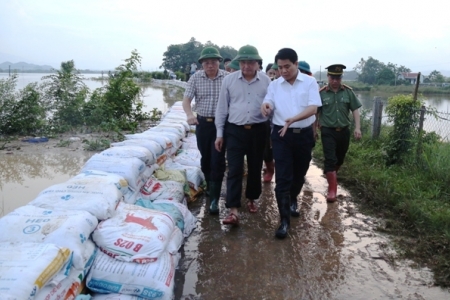 Hà Nội: Một số huyện ngập lụt kéo dài, phải tính đến phương án quy hoạch di dân