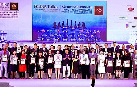 Tạp chí Forbes vinh danh 40 Thương hiệu giá trị nhất Việt Nam năm 2018