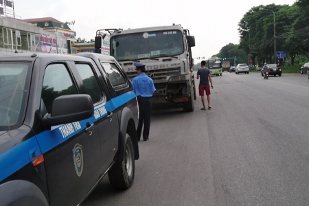 Hà Nội: Phớt lờ quy định, xe chở đất của Công ty Tuấn Phát vẫn ngang nhiên vi phạm