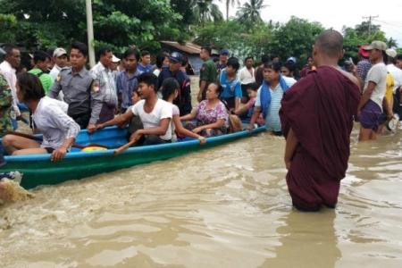 Vỡ đập tại Myanmar: 54.000 người đã buộc phải sơ tán