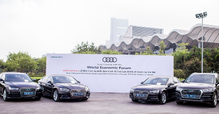 Diễn đàn WEF ASEAN 2018 tại Việt Nam: Audi A4 tài trợ đưa đón các nhân vật quan trọng