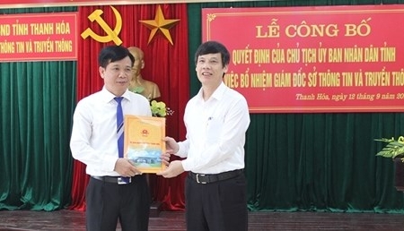 Thanh Hóa: Có tân Giám đốc Sở Thông tin và Truyền thông