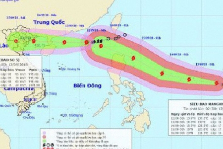 Quảng Ninh: Cấm biển do ảnh hưởng của bão số 5