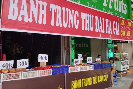 Sau rằm tháng tám, xuất hiện bánh trung thu “đại hạ giá”