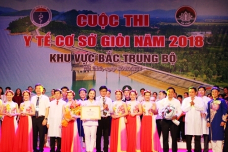 Hội thi Y tế cơ sở giỏi khu vực Bắc Trung Bộ: Đội Nghệ An giành giải nhất