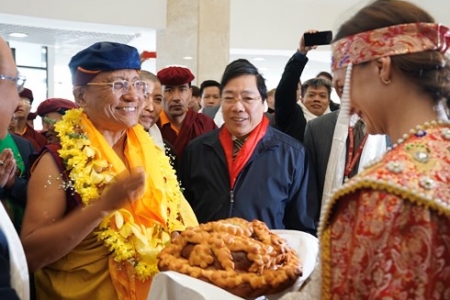 Kiều bào Việt tại Nga đón Đức Pháp Vương Gyalwang Drukpa