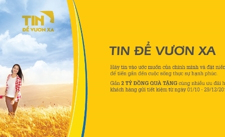 Cùng PVcomBank “Tin để vươn xa” và có cơ hội trúng thưởng lớn