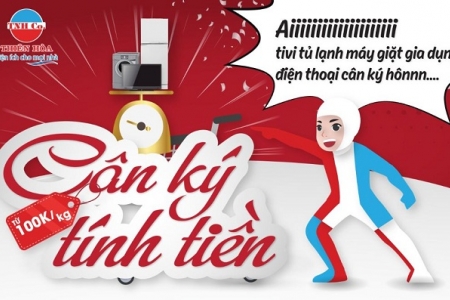 Trung tâm Điện máy Thiên Hòa: Tuần hàng xả kho – Cân ký tính tiền