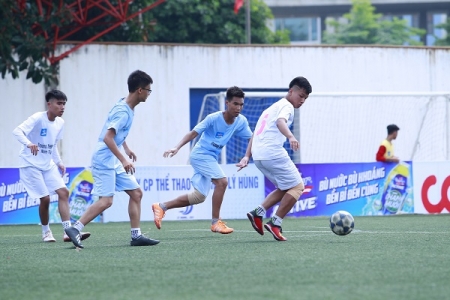 Khai mạc giải bóng đá học sinh THPT Hà Nội 2018 tranh Cup Number 1 Active