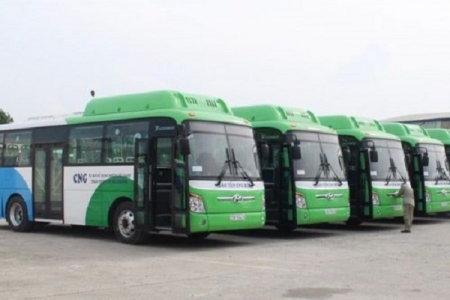 Tổng công ty Vận tải Hà Nội: Thí điểm xe bus sử dụng nhiên liệu sạch