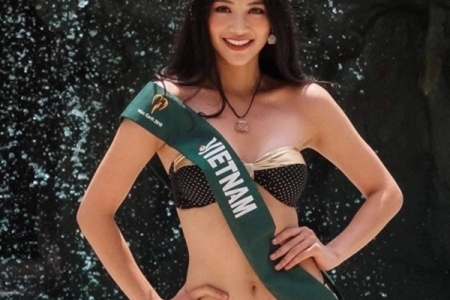 Đại diện Việt Nam giành huy chương Bạc phần thi bikini tại Miss Earth 2018