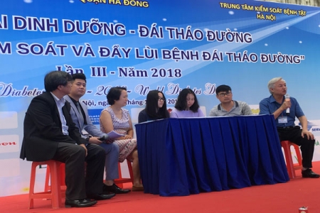 Hội trại Dinh dưỡng- Đái tháo đường 2018: Khám, tư vấn dinh dưỡng miễn phí cho gần 1.200 người