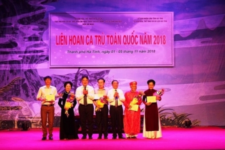 Bế mạc Liên hoan ca trù toàn quốc năm 2018