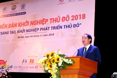 Sôi nổi "Ngày hội khởi nghiệp Thủ đô năm 2018"