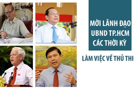 TP. HCM: Liên quan đến Thủ Thiêm, UBND TP mời 30 lãnh đạo qua các thời kỳ về làm việc