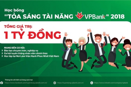 Ra mắt Quỹ học bổng tài năng VPBank 2018