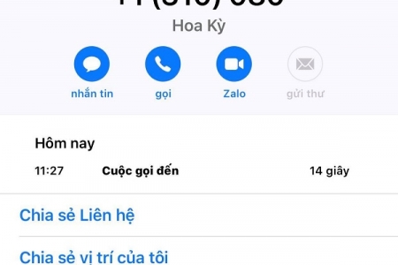 Cảnh giác với cuộc gọi lừa đảo có đầu số lạ từ nước ngoài