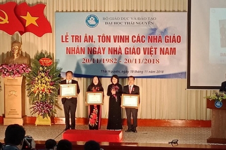 Đại Học Thái Nguyên: Tôn vinh các nhà giáo