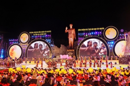 Khai mạc Festival văn hóa Cồng chiêng Tây Nguyên tại Gia Lai 2018: Hoành tráng - Ấn tượng – Bản sắc