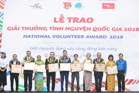 Hàng nghìn tình nguyện viên tham gia Ngày hội tình nguyện quốc gia 2018