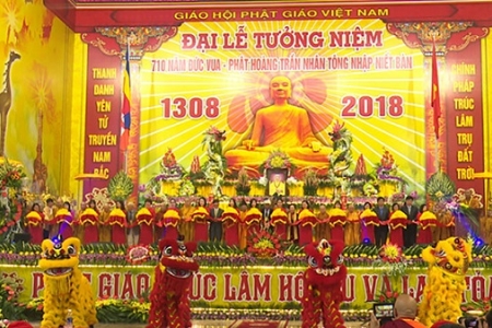 Đại lễ tưởng niệm 710 năm Phật Hoàng Trần Nhân Tông nhập niết bàn