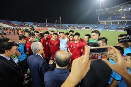 ĐT Việt Nam nhận thưởng tiền tỷ sau khi lọt vào Chung kết AFF Cup 2018