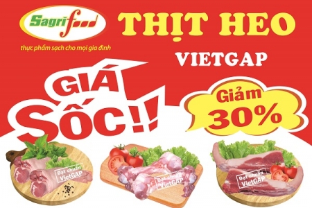 Sagrifood thực hiện chương trình giảm giá 30% tháng 12