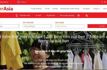 Dịch vụ “Saver Asia” giúp lao động ngoài nước chuyển tiền thuận tiện