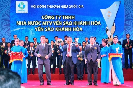 Yến Sào Khánh Hòa được tôn vinh Thương hiệu Quốc Gia năm 2018